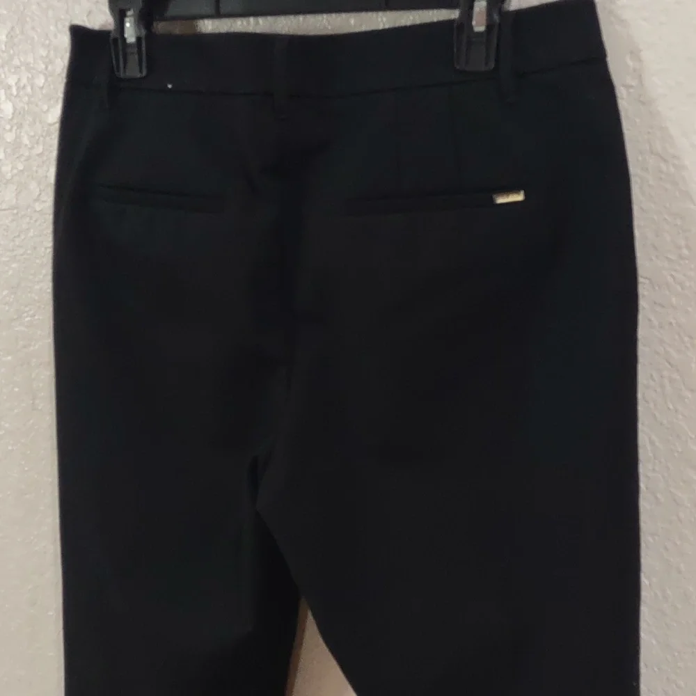 White House Black Market Black Slim Crop Pants, Size 10. - Picture 6 of 16